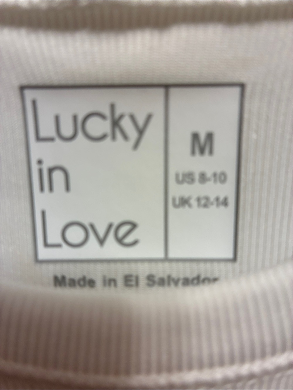 Lucky in Love White Ruffle Shoulder Tank Top - Picture 3 of 3